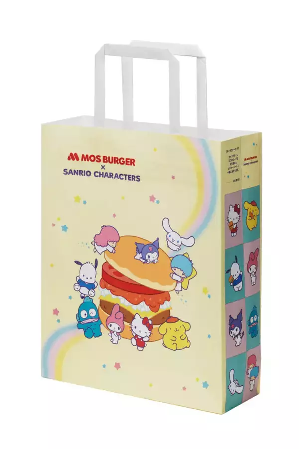 「「モスバーガー×サンリオキャラクターズ 春のラッキーバッグ」が4月25日発売。コラボグッズにお食事補助券が入ったお得なセット」の画像