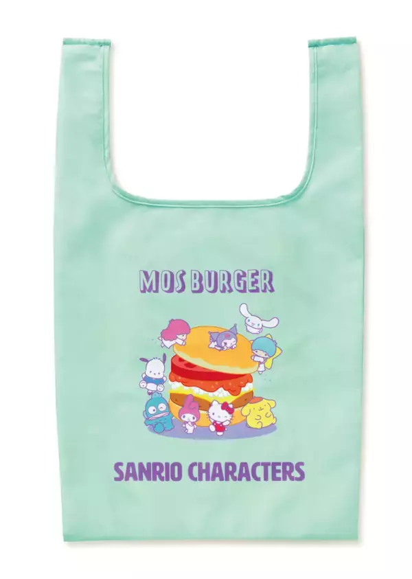 「「モスバーガー×サンリオキャラクターズ 春のラッキーバッグ」が4月25日発売。コラボグッズにお食事補助券が入ったお得なセット」の画像