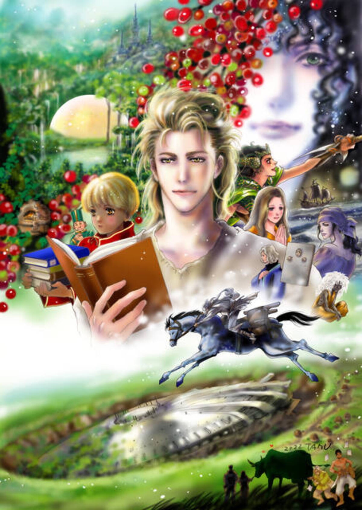 筒井康隆の長編小説 旅のラゴス が佐々木望演出 梶裕貴ら豪華キャストにより朗読ライブ化 田村由美による描き下ろしキービジュアルも公開 22年10月5日 エキサイトニュース