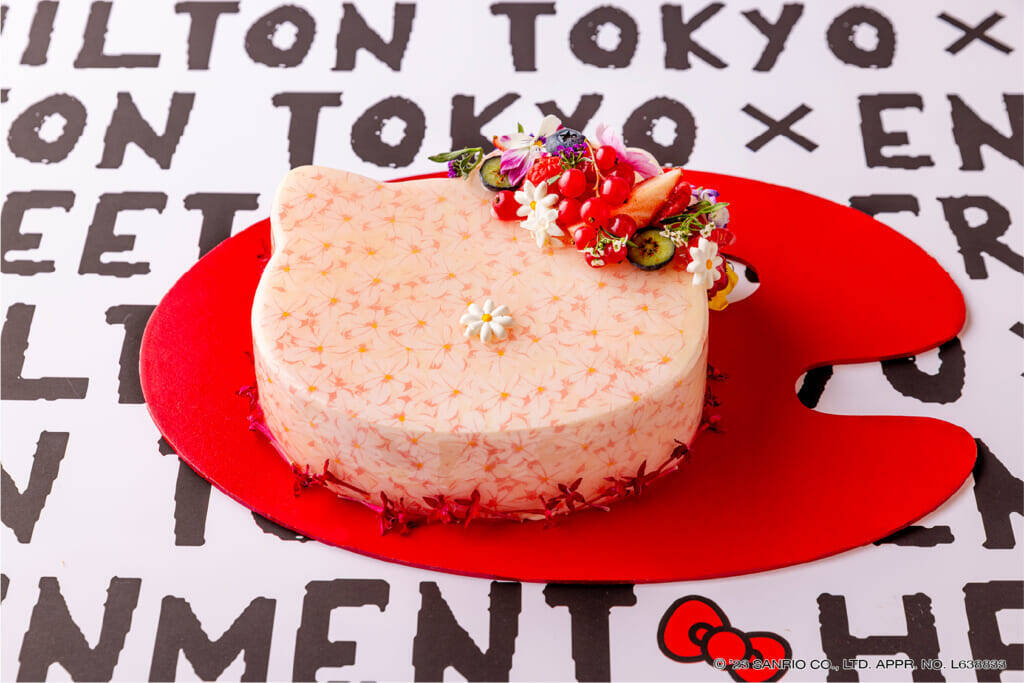 「ハローキティ」のコラボスイーツビュッフェがヒルトン東京にて開催決定！ギャラリー風空間で夏らしいスイーツが楽しめる