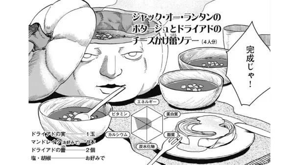「どのモンスター料理を食べてみたい？『ダンジョン飯』 の料理で一番食べてみたい料理を決めるキャンペーン「迷宮グルメグランプリ」がスタート。テレビアニメ化の記念で5月7日まで開催」の画像