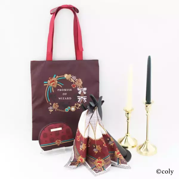 「『魔法使いの約束』イベントの世界観が感じられるアイテムが発売決定！9種類のゲーム内イベントをイメージしたハンカチ・ポーチ・トートバッグ」の画像
