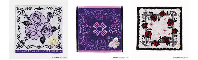 『ベルサイユのばら』×「ANNA SUI」ハンカチやタオルが自動販売機にて販売！期間限定のスペシャルコラボで、オスカルやアンドレなど人気キャラが登場