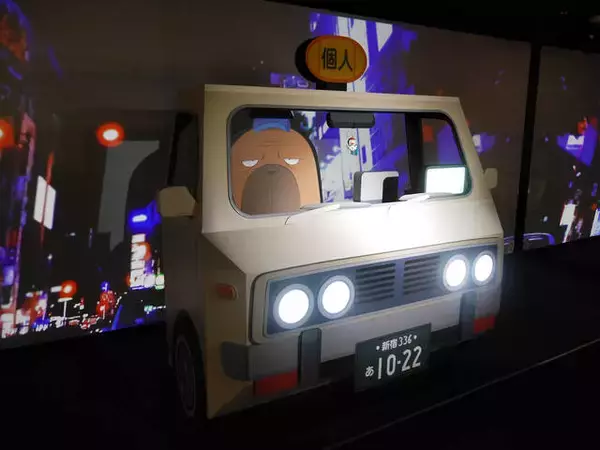 「企画展『ODD EXHIBITION-オッドタクシーエキシビジョン』開催中！劇中お馴染みのスポットや、背筋が凍りつくあの場所も…！」の画像