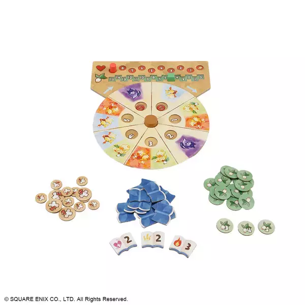 「みんなで協力してチョコボをダンジョンから脱出させる『チョコボの不思議なダンジョン ボードゲーム』の発売が決定。モンスターやトラップをかい潜り、迷宮の奥にいるボスを倒そう」の画像