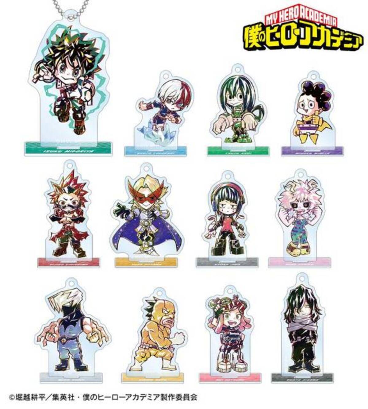 ヒロアカ』新グッズ12種が発売！アーティスティックにデフォルメされた 
