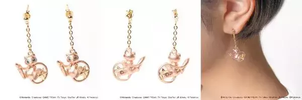 「『ポケットモンスター』新作アクセサリーが登場！メタモンピアスやポッチャマリング、ヤドンネックレスなど」の画像