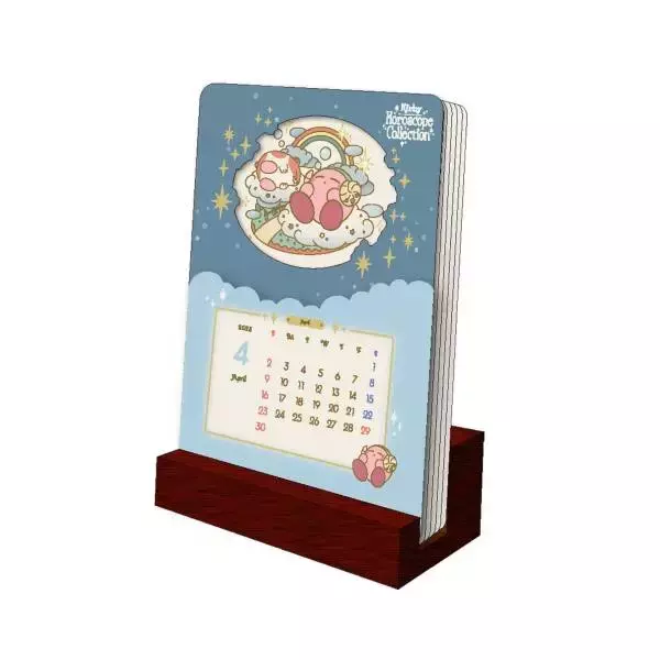 「カービィ」と12星座モチーフのロマンチックな"重なる"カレンダーが9月に発売
