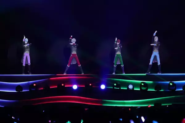 「『うた☆プリ』3D LIVE「ASS MU」公演オフィシャルレポート到着！ST☆RISH、QUARTET NIGHT、HE★VENSの合同ライブ」の画像