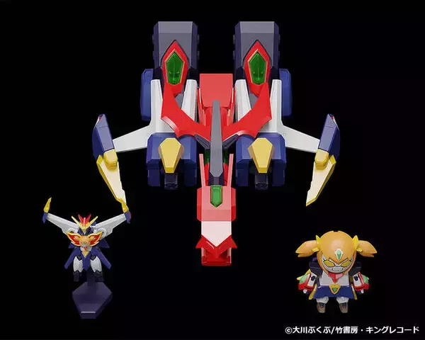 「『ポプテピピック』の「超クソデカ合体 グレートバリバリピピック」がプラキットで登場！速水奨のイケボナレーションが聞ける期間限定スペシャルPVも公開中」の画像