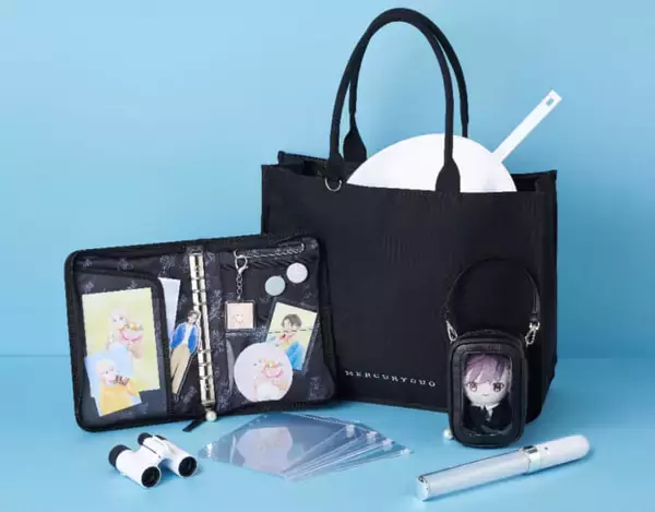 「人気アパレルブランドから「オタバレ防止」の推し活アイテムが登場！学校や仕事から現場に直行できるトートバッグ、ぬいぐるみポーチ、バインダーポーチなど」の画像