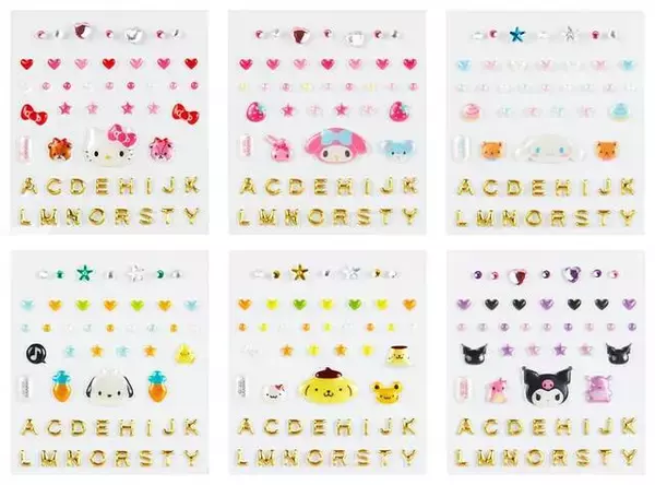 「サンリオ「ときめき平成コギャルデザインシリーズ」が9月14日発売！平成ギャルバイブス全開なキティ、マイメロ、クロミ、シナモロールたちがラインナップ」の画像