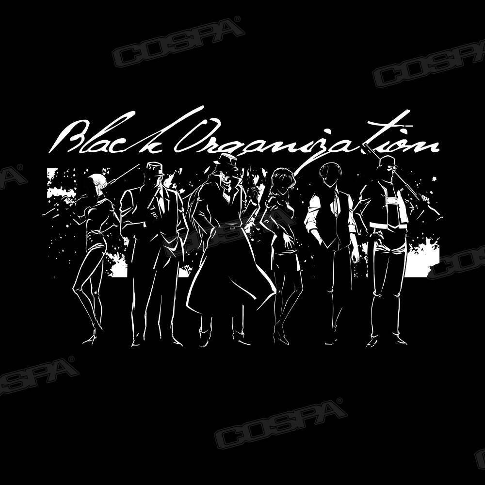 『名探偵コナン』コナン・灰原哀のアクリルスタンド、“黒ずくめの組織”のTシャツが発売！