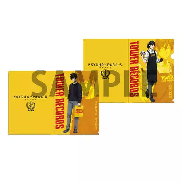 「狡噛＆宜野座の描き下ろしイラストに注目！ 『PSYCHO-PASSサイコパス 3』× 「TOWER RECORDS」ポップアップショップ開催決定！」の画像