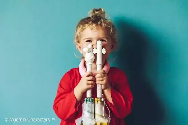 「『ムーミン』と「studio CLIP」がコラボ♪ 持ち手がムーミン＆ニョロニョロの傘など、可愛いグッズ多数！」の画像