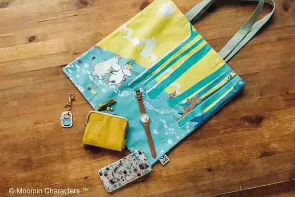 「『ムーミン』と「studio CLIP」がコラボ♪ 持ち手がムーミン＆ニョロニョロの傘など、可愛いグッズ多数！」の画像