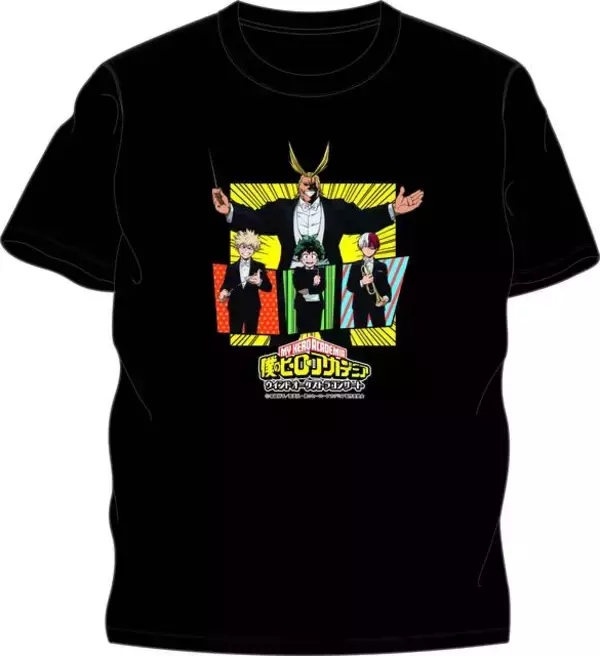 「『僕のヒーローアカデミア』キャラが指揮者や演奏者に♪ウインドオーケストラコンサート限定グッズが公開」の画像