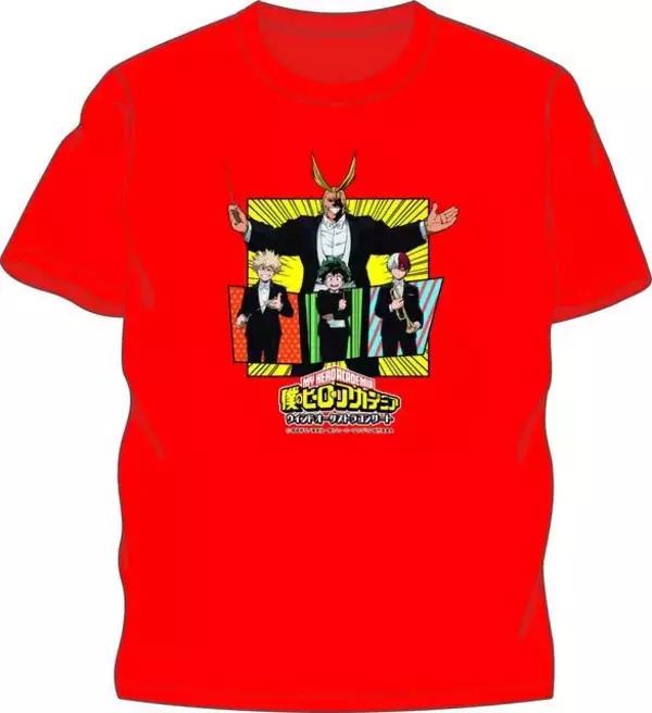 「『僕のヒーローアカデミア』キャラが指揮者や演奏者に♪ウインドオーケストラコンサート限定グッズが公開」の画像