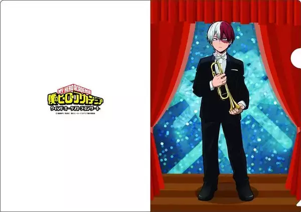 「『僕のヒーローアカデミア』キャラが指揮者や演奏者に♪ウインドオーケストラコンサート限定グッズが公開」の画像