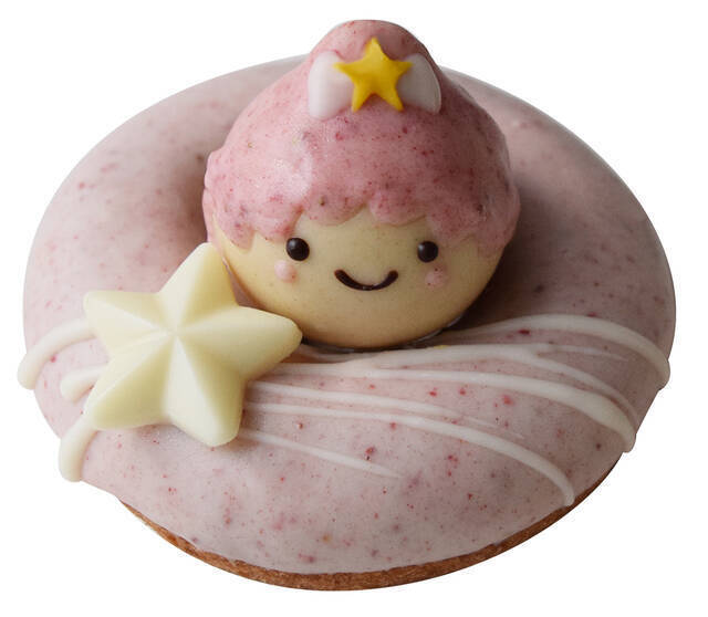 『リトルツインスターズ』ホワイトデーにぴったりのドーナツ登場♪ キキ&ララのゆめかわおやつ♪