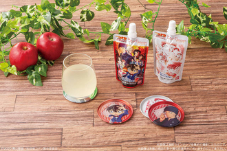 劇場版『名探偵コナン 緋色の弾丸』缶コースター付きのドリンクシリーズ「キャラビバレッジ」発売決定！
