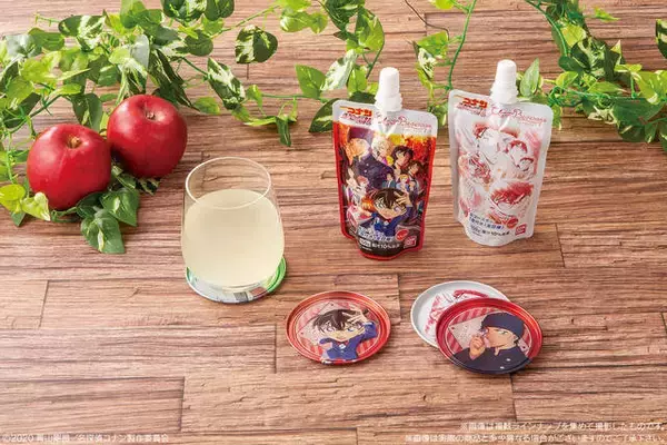 劇場版『名探偵コナン 緋色の弾丸』缶コースター付きのドリンクシリーズ「キャラビバレッジ」発売決定！