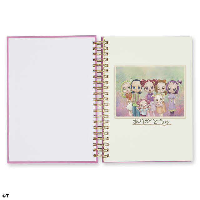 『おジャ魔女どれみ』20周年記念！ 「ハナちゃんのノート」を再現したノート＆ブロマイドセット発売決定♪