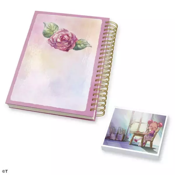 「『おジャ魔女どれみ』20周年記念！ 「ハナちゃんのノート」を再現したノート＆ブロマイドセット発売決定♪」の画像