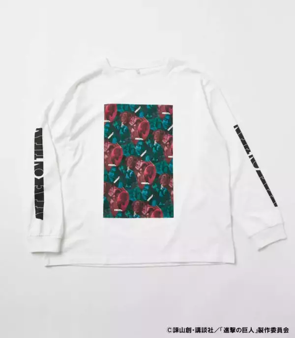 「『進撃の巨人』×ファッションブランド「R4G」！ 洗練されたデザインのパーカー、ジャケットなど♪」の画像