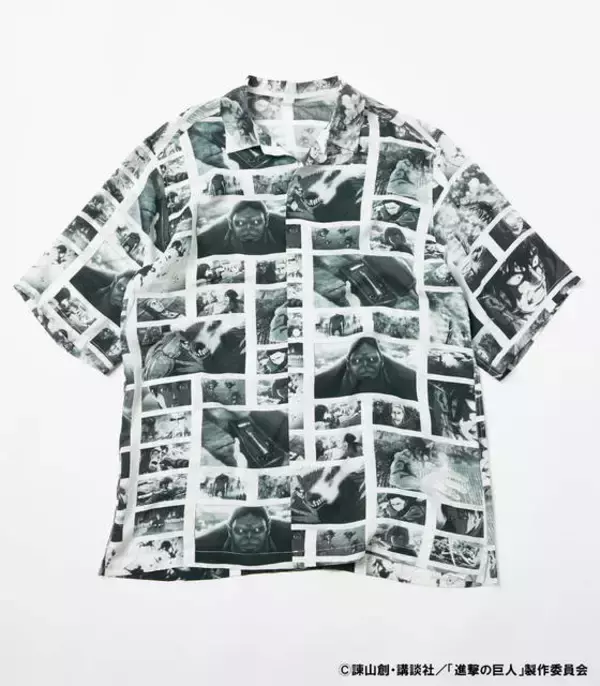 「『進撃の巨人』×ファッションブランド「R4G」！ 洗練されたデザインのパーカー、ジャケットなど♪」の画像