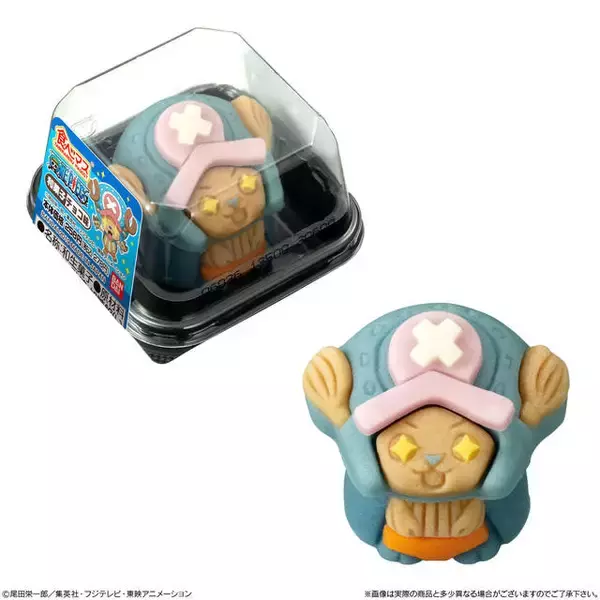 「可愛すぎて食べられない!?　『ONE PIECE』チョッパーが和菓子になった♪」の画像