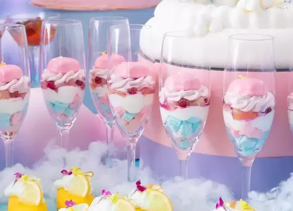 「『シナモロール』ヒルトン大阪でスイーツビュッフェ開催！ ふわもこ＆ゆめかわなスイーツ勢ぞろい♪」の画像