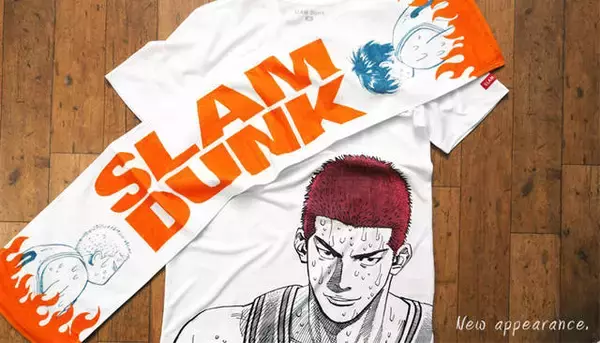 国民的バスケマンガ『SLAMDUNK(スラムダンク)』の公式Tシャツ、タオル、トートバッグが発売！