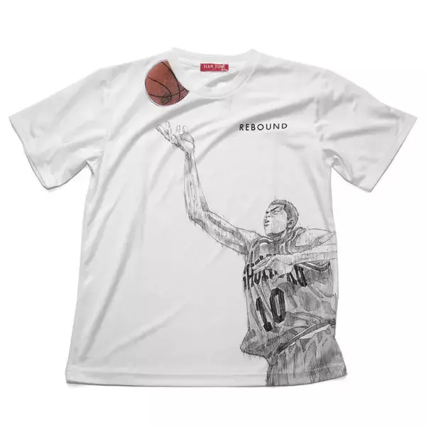 「国民的バスケマンガ『SLAMDUNK(スラムダンク)』の公式Tシャツ、タオル、トートバッグが発売！」の画像