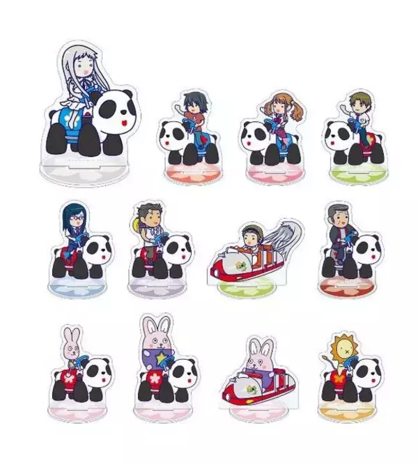 「『あの花』が「浅草花やしき」とコラボ！ ちびキャラの可愛いグッズが発売♪」の画像