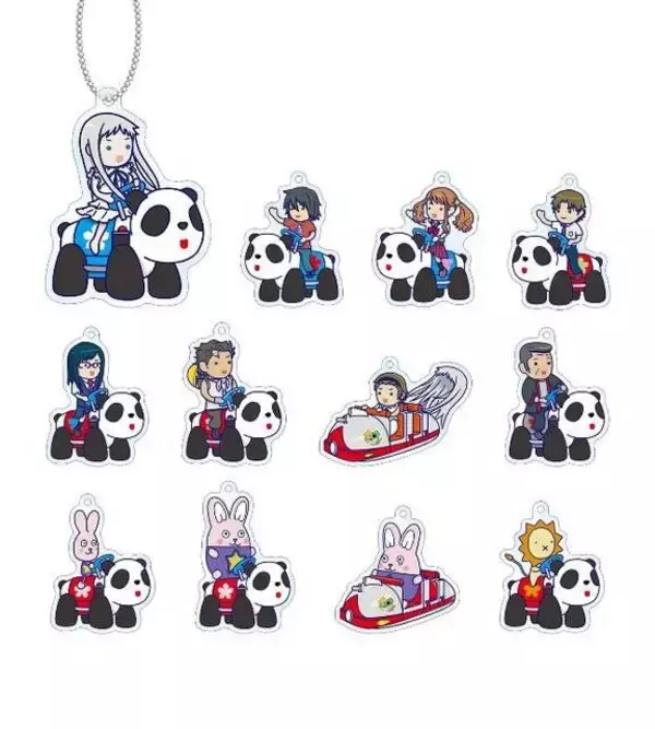 「『あの花』が「浅草花やしき」とコラボ！ ちびキャラの可愛いグッズが発売♪」の画像