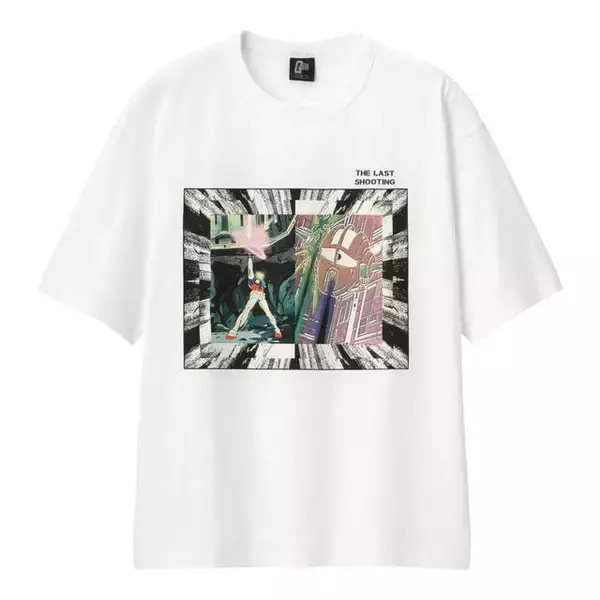 「GU『ガンダム』シャツも甘く着こなせるって知ってた？ メンズTでガンダム女子コーデ４選♥」の画像