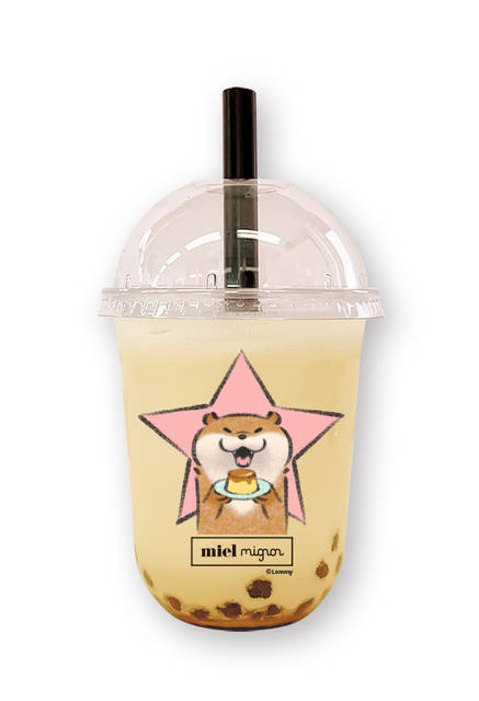 『可愛い嘘のカワウソ』コラボタピオカドリンクやコラボパッケージのポテトチップが発売♪