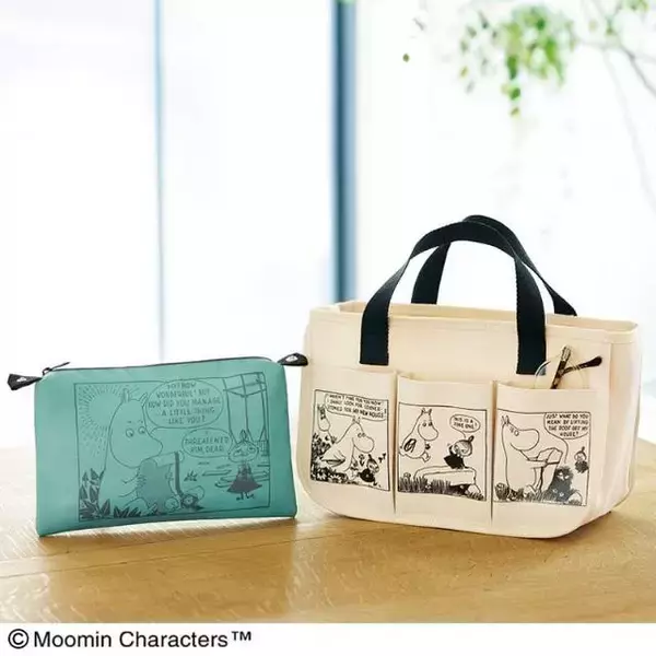 「『ムーミン』豪華付録！ 扇風機、洗えるスリッパ、インテリアバッグを手に入れよう」の画像