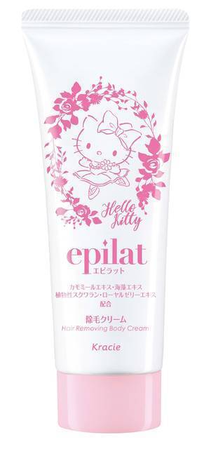 『ハローキティ』がむだ毛処理剤No.１ブランド「エピラット」とコラボ♪ バレリーナ姿のキティパッケージ