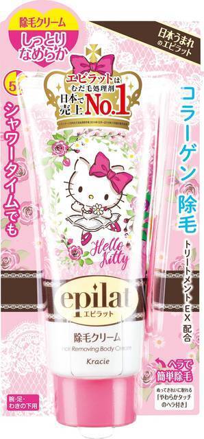 『ハローキティ』がむだ毛処理剤No.１ブランド「エピラット」とコラボ♪ バレリーナ姿のキティパッケージ