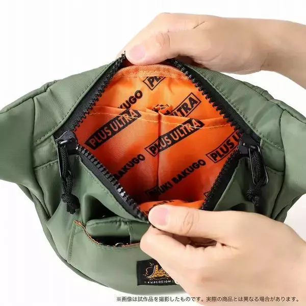 「フェスやショッピングにおすすめ♪ 『僕のヒーローアカデミア』緑谷出久＆爆豪勝己イメージのボディバッグが登場！」の画像