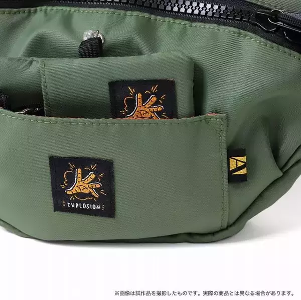 「フェスやショッピングにおすすめ♪ 『僕のヒーローアカデミア』緑谷出久＆爆豪勝己イメージのボディバッグが登場！」の画像