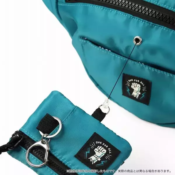 「フェスやショッピングにおすすめ♪ 『僕のヒーローアカデミア』緑谷出久＆爆豪勝己イメージのボディバッグが登場！」の画像