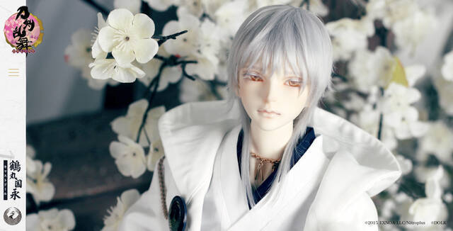 『刀剣乱舞』鶴丸国永がキャストドール化！ ドール用太刀まで麗しき魅力を完全再現…！