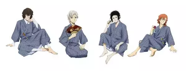 「『文豪ストレイドッグス』ホテルコラボ開催！ テーマは「ホテルパーティ」♪ 描き下ろしイラスト使用の宿泊特典も♪」の画像