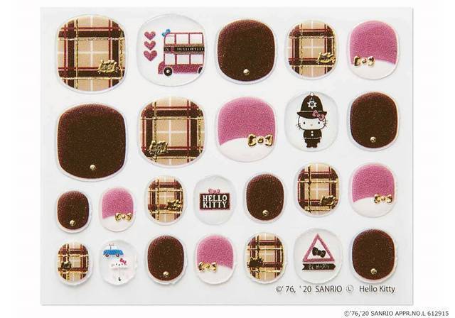 大人カワイイ♪ 『ハローキティ』『リトルツインスターズ』のネイルシールやアパレルグッズが登場！
