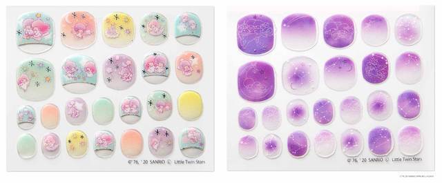 大人カワイイ♪ 『ハローキティ』『リトルツインスターズ』のネイルシールやアパレルグッズが登場！