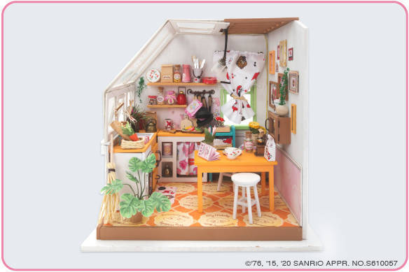 マイメロディ45周年！ 「ちゃんりおグッズストア」に限定モデルのミニチュアハウスが登場♪