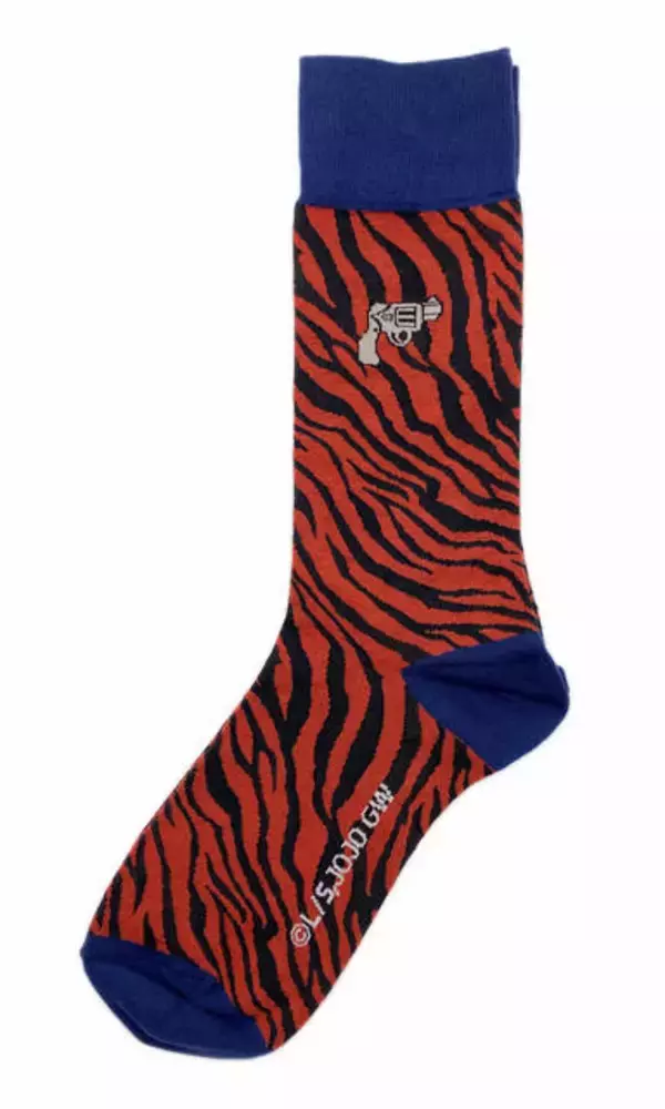 「『ジョジョの奇妙な冒険 黄金の風』モチーフソックスが登場♪ ジョルノ、ブチャラティ、ミスタをイメージ！」の画像